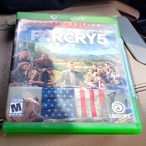 XBOX ONE GAME FARCRY 5 deluxe edition